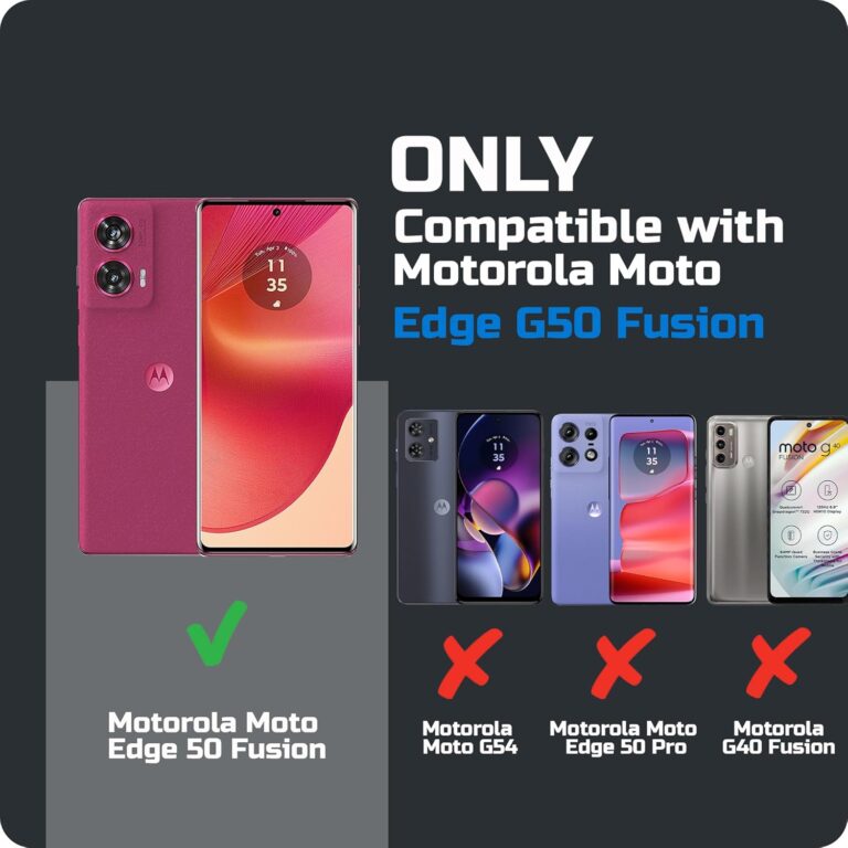 Mr. Case Liquid Silicone Case for Motorola Moto Edge 50 Fusion | Comfort Grip soft touch matte TPU | - Blue