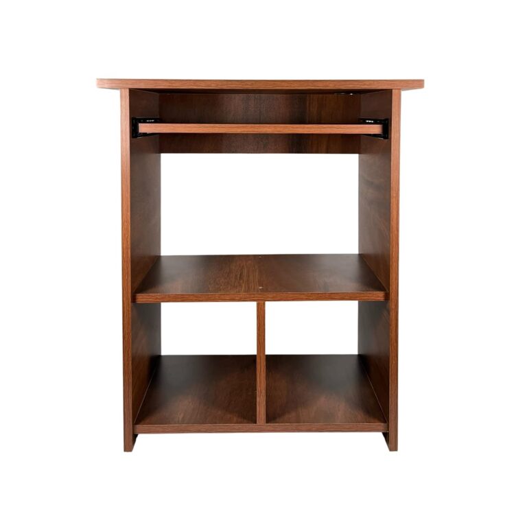 Purple Furnitureᵀᴹ Engineered Wood Elite Home Office Computer Table, Study Desk, Writing Desk and Lap Desk (Matte Finish, Walnut Colour, Do-It-Yourself, Small)