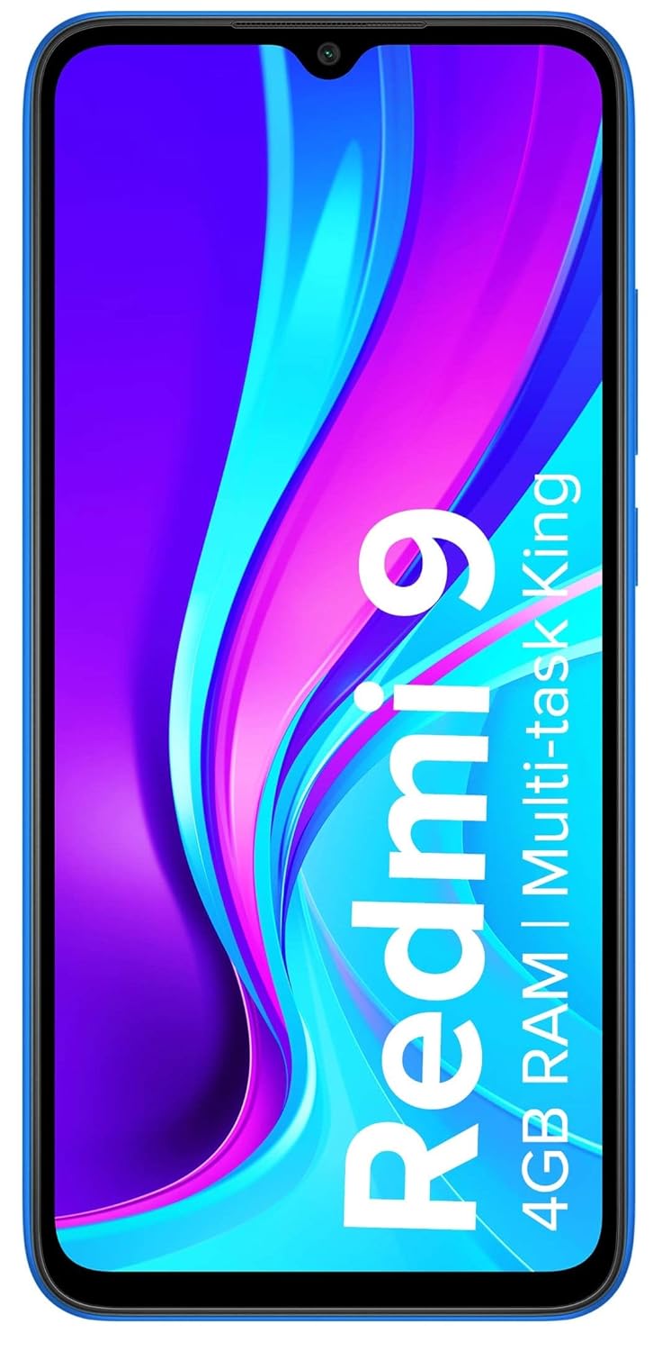 Redmi 9 (Carbon Black, 4GB RAM, 64GB Storage) | 2.3GHz Mediatek Helio G35 octa core processor