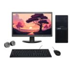(Refurbished) Acer Veriton 19" HD All-in-One Desktop Computer Set (Intel i3 3rd Gen| 8 GB RAM| 500 GB HDD| 19" HD LED Monitor| KB & Mouse| Speakers| WiFi| Windows 10 Pro| MS Office)