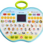 SUPER TOY Educational Computer ABC and 123 Learning Kids Laptop with LED Display and Music (Multi-Color)