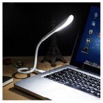 SWAPKART Portable Flexible Adjustable Eye Protection USB LED Desk Light Table Lamp for Reading, Working on PC, Laptop, Power Bank, Bedroom (Multicolour, Plastic, Pack of 1)