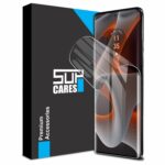 SupCares TPU Unbreakable Membrane Screen Protector for Motorola Edge 50 Pro 5G and Motorola Edge 50 Ultra 5G (6.7 Inch) with Easy Self Installation Kit | Transparent