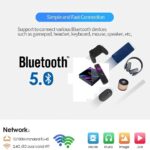 TECHDASH® Android 10 | 4GB Ram 32GB ROM | Dual WiFi 2.4/5 Ghz | Bluetooth | RK3318 Processor | 4K Android Mini PC Box