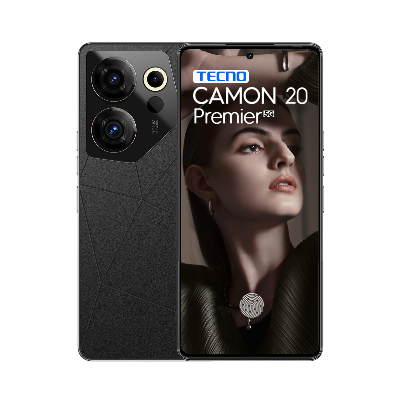 TECNO Camon 20 Premier 5G (Dark Welkin, 8GB RAM,512GB Storage)|8GB Expandable RAM| Industry 1st 50MP RGBW-Pro Camera| Segment 1st 108MP Ultra-Wide Macro Lens |6.67" 120Hz, 10bit AMOLED in-display