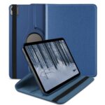 TGK 360 Rotatable Smart Flip Case Cover for Nokia Tab T21 10.36 inch Tablet (Dark Blue)