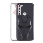 VIDO 3D Iron Man Avengers Back Case Cover | 360 Degree Protection | Shock Proof | Screen & Camera Protection | Soft Silicon Rubberised Back Cover for Motorola Moto One Fusion Plus