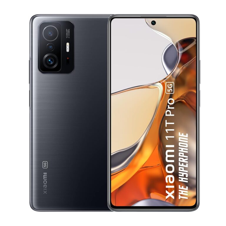 Xiaomi 11T Pro 5G Hyperphone (Meteorite Black, 8GB RAM, 128GB Storage)|SD 888|120W HyperCharge|Segment's only phone with Dolby Vision+Dolby Atmos
