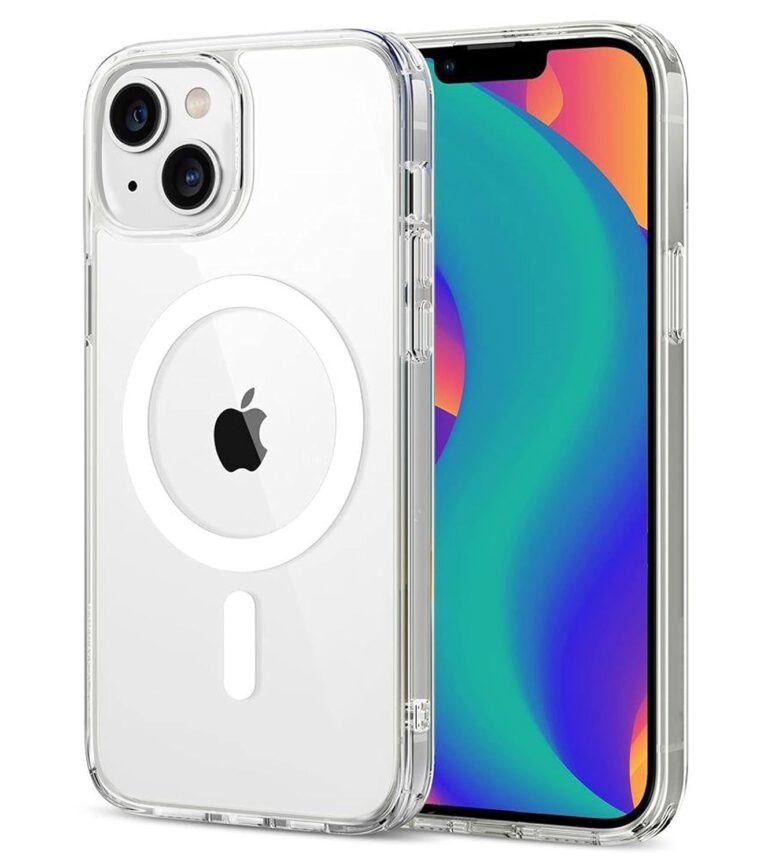 Zapcase Back Case Cover for iPhone 14 Plus | Compatible for iPhone 14 Plus Back Case Cover | Scratch-Resistant Back Case Cover |Clear