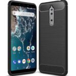 Zapcase Back Cover Case for Nokia 8 (2018) | Compatible for Nokia 8 (2018) Back Cover Case | 360 Degree Protection | Soft and Flexible (TPU | Matte Black)