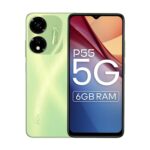 itel P55 5G (6GB RAM, 128GB ROM) upto 12GB RAM with Memory Fusion | Dimensity 6080 | 50MP AI Dual Rear Camera | 5000mAh Battery | 2 Years Warranty | Mint Green