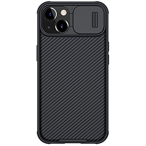 Y5 Case Cover for Apple iPhone 13 (6.1" Inch) CamShield Pro Camera Slider Double Layered Protection TPU + PC Black Color