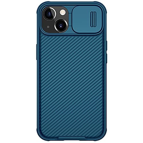Y5 Case Cover for Apple iPhone 13 (6.1" Inch) CamShield Pro Camera Slider Double Layered Protection TPU + PC Blue Color