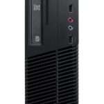 (Refurbished) Lenovo ThinkCenter M73 Desktop (Intel Core i7 4770s / 16 GB RAM / 480GB SSD/ Windows 10 Pro/ MS Office / USB, Ethernet,VGA, Black)