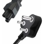 3 Pin AC Laptop Power Cord Cable Notebook Computer Replacement Charger Cord Wire 18AWG Laptop Adapter Power Cable Laptop Charger Power Cord Universal Laptop Connector Power Cord