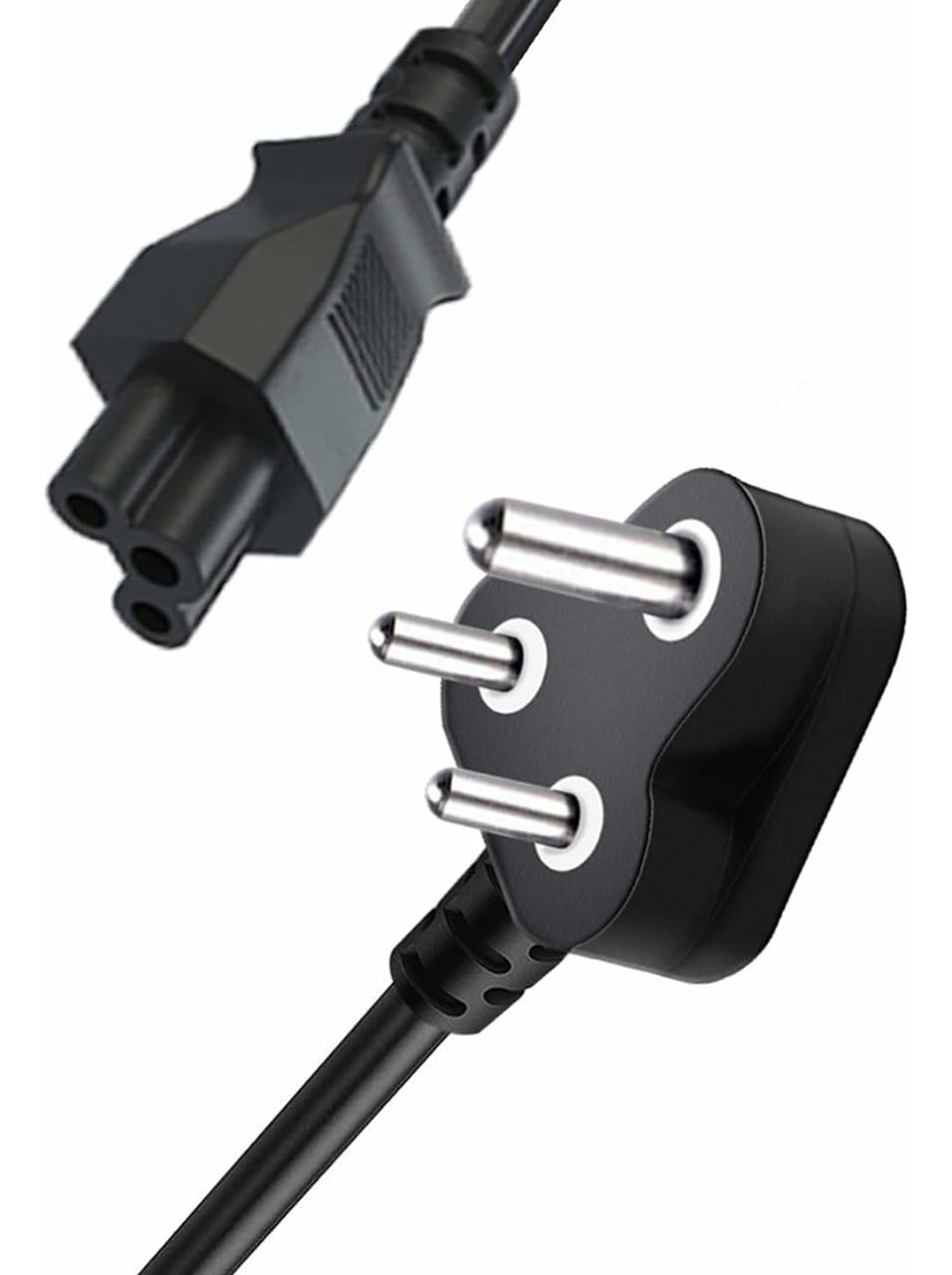 3 Pin AC Laptop Power Cord Cable Notebook Computer Replacement Charger Cord Wire 18AWG Laptop Adapter Power Cable Laptop Charger Power Cord Universal Laptop Connector Power Cord