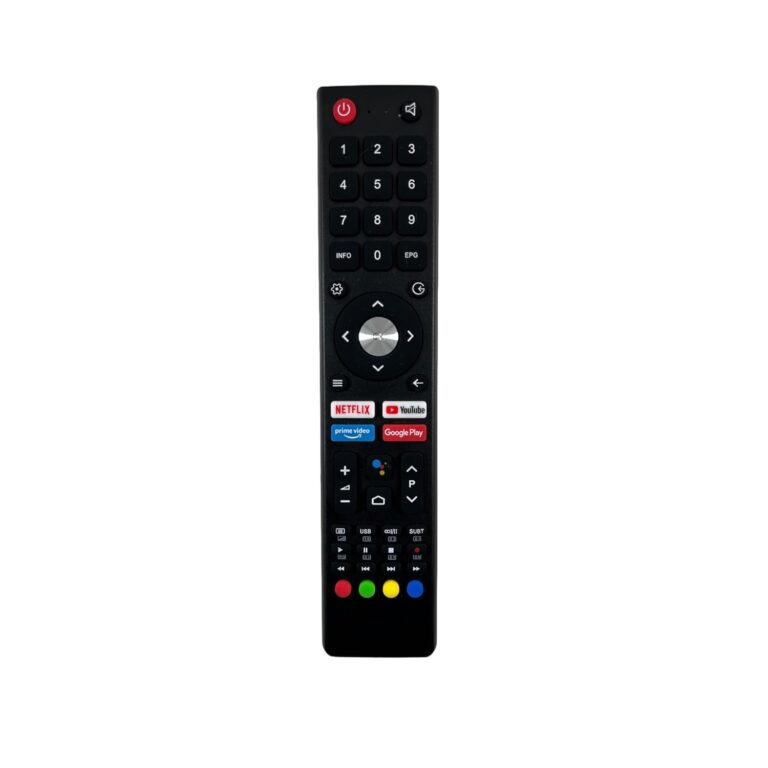 7SEVEN® Compatible for Nokia Smart Tv Remote Original Suitable for Android 4k LED UHD HD Nokia Tv Remote with Voice Command and Google Assistant Plus 4 OTT Hotkeys - Pairing Must