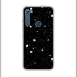Amazon Brand - Solimo Designer Stars UV Printed Soft Back Case Mobile Cover for Motorola One Fusion Plus