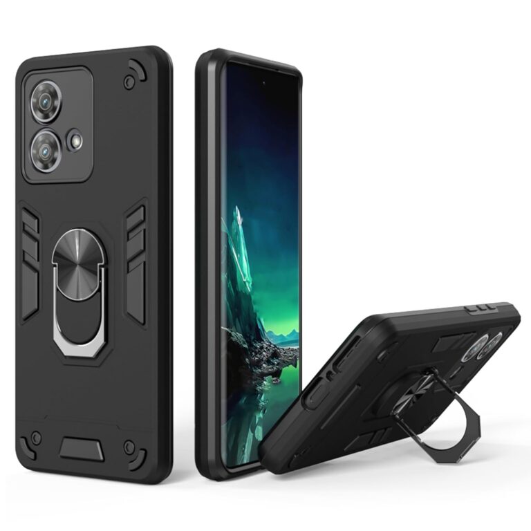 AmazonBasics Back Case Cover for Motorola Edge 40 Neo (Silicone, Thermoplastic Polyurethane_Black)