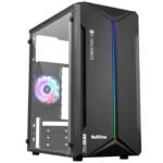 BullOne All-in-One Desktop Computer Set (i5 4rd Gen| 8GB RAM| 128GB SSD | 500GB HDD |19" HD LED Monitor| RGB KB & Mouse| WiFi| Windows 10 Pro| MS Office) (i5-8-128-500)