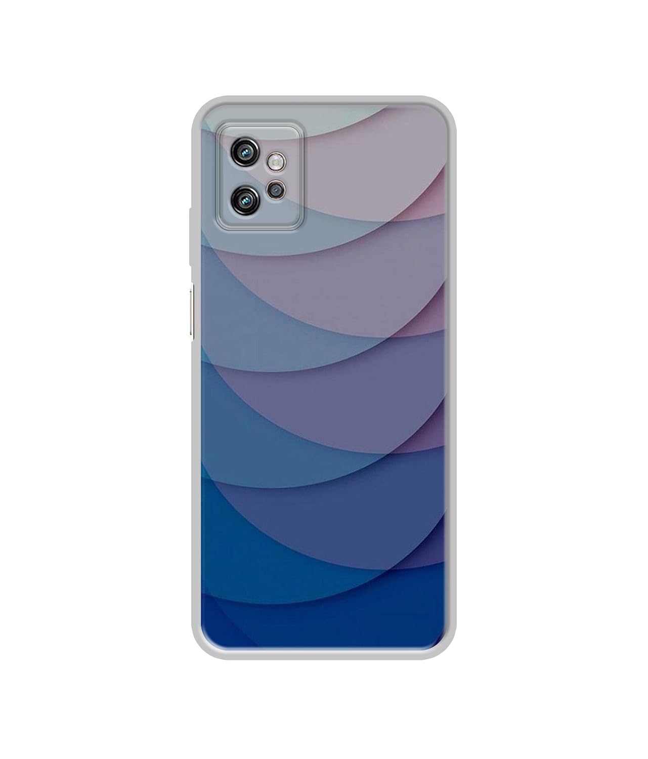 Casotec Basic Case for Motorola Moto G32 4G (Silicone_Multicolor)