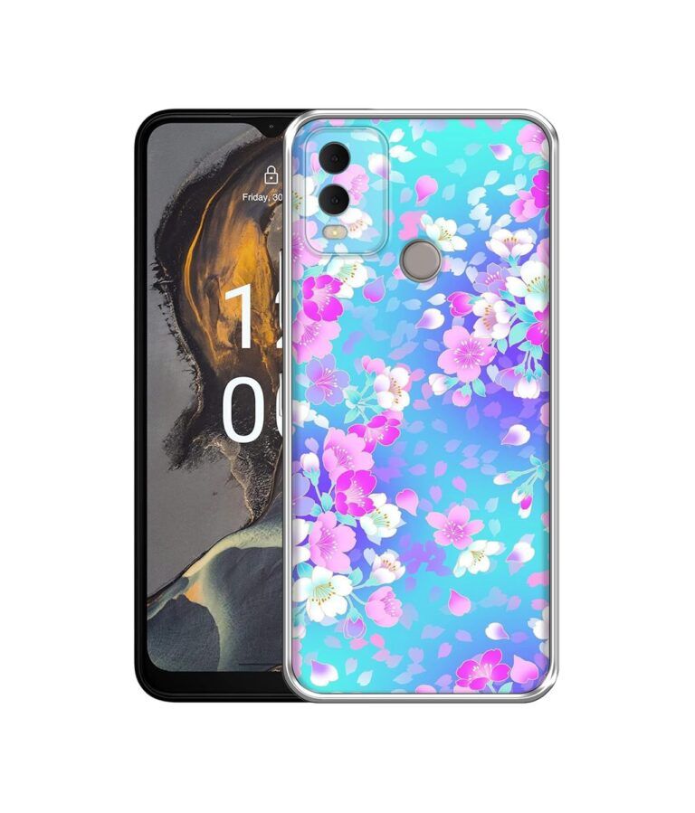 Casotec Basic Case for Nokia C22 4G (Silicone_Multicolor)