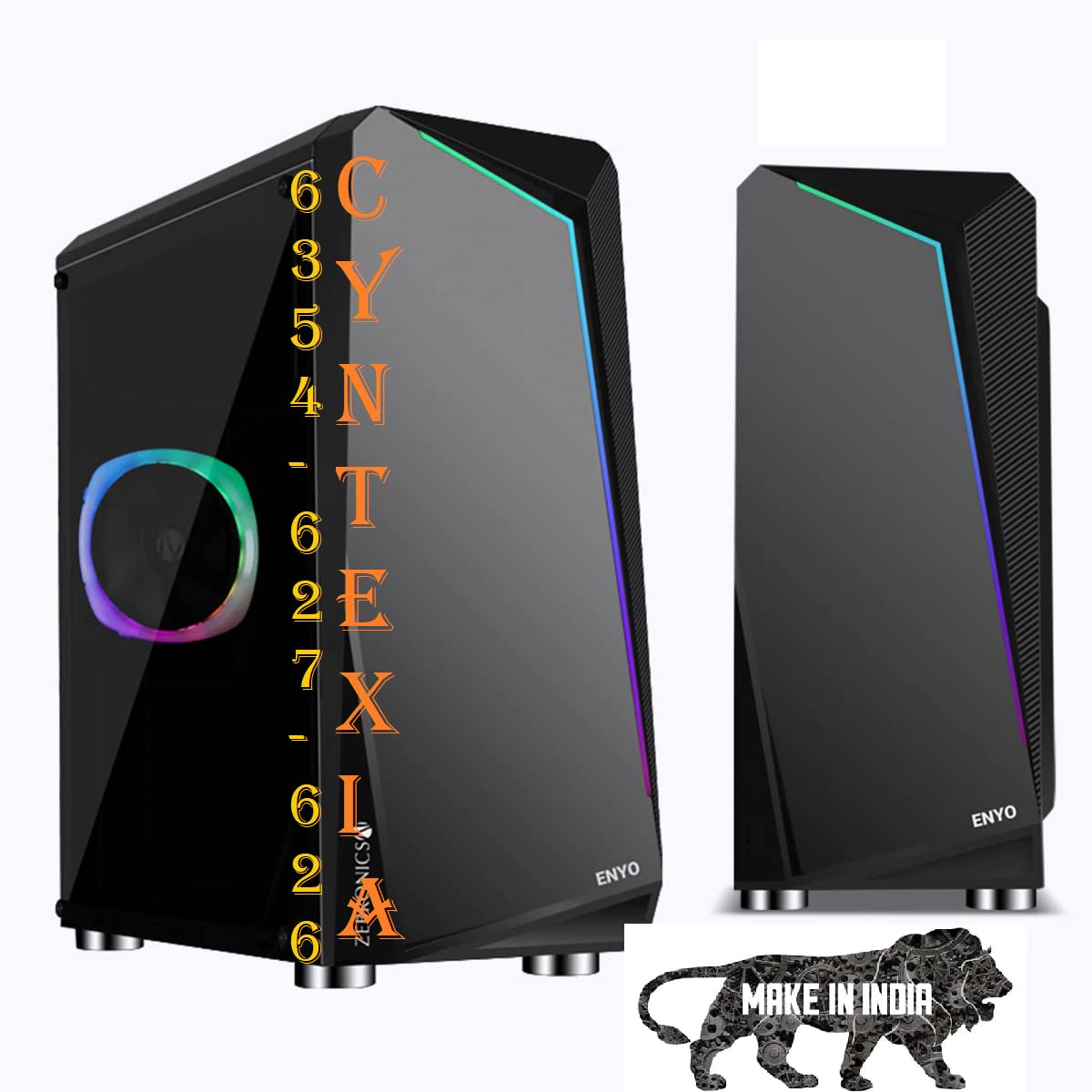 Cyntexia Computer Desktop Pc Core i5-2400 || 8GB RAM || 120GB SSD || 1TB HDD || HDMI || VGA || Ethernet || HD Graphics 2000 || Basic Software Installed