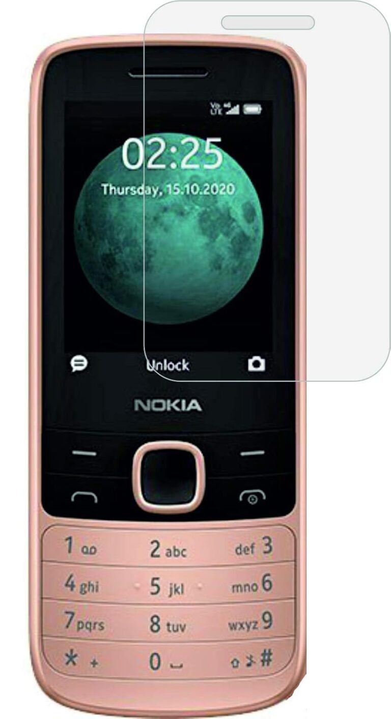 DVTECH 9H Clear View like Glass Screen protector compatible for Nokia 225 4G (not a tempered glass)