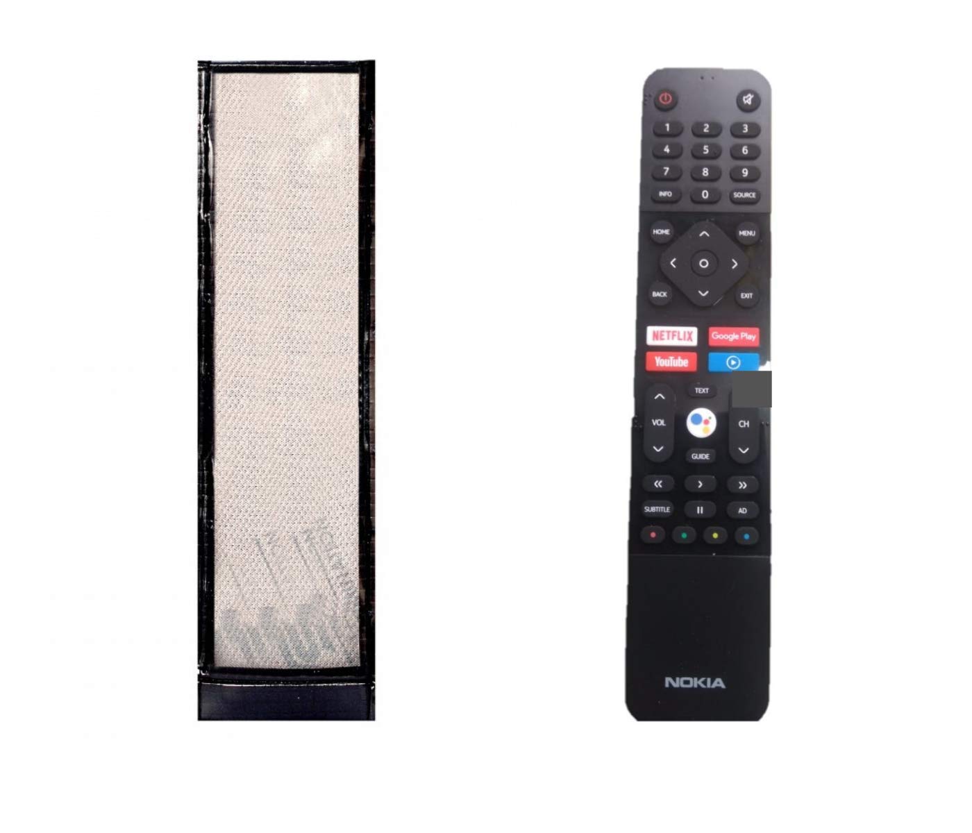 LUNAGARIYA®, Protective Cover for Nokia Smart LED TV Remote Control,PU Leather Cover Holder (Before Placing Order,Please Check The Product Dimensions)