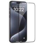 Nillkin (Pack of 2 Tempered Glass for Apple iPhone 15 Pro Max (6.7" Inch) EZ SET Glass 1.5 mm thin Round Edges Align Tray Easy Install HD Clarity 30 Kg Bearing Tough