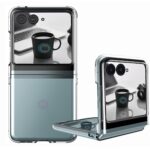 ORRINKART Clear Back Cover for Motorola Razr 50 Ultra 2024 Transparent Hard PC Back Case