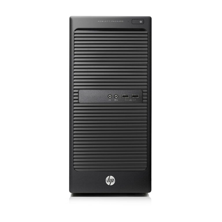 (Refurbished) HP 202 G2 Desktop Computer PC (Intel Core i3 4th Gen Processor| 8 GB RAM| 500 GB HDD| Windows 10 Pro| MS Office| Intel HD Graphics| USB| VGA), Black