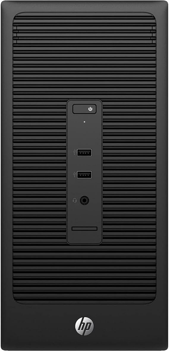 (Refurbished) HP 285 Pro G2 Desktop Computer PC (AMD A10 Processor, 16 GB RAM, 256 GB SSD, Windows 10 Pro, MS Office,AMD Radeon graphics, USB, VGA), Black