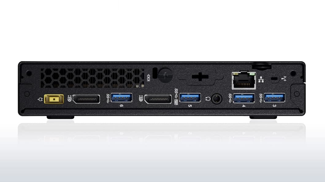 (Refurbished) Lenovo Thinkcentre Desktop Mini Pc (Intel Core I5 6Th Gen|8 Gb Ddr4 Ram|512 Gb Ssd|Wifi|Windows 11|Ms Office)Black