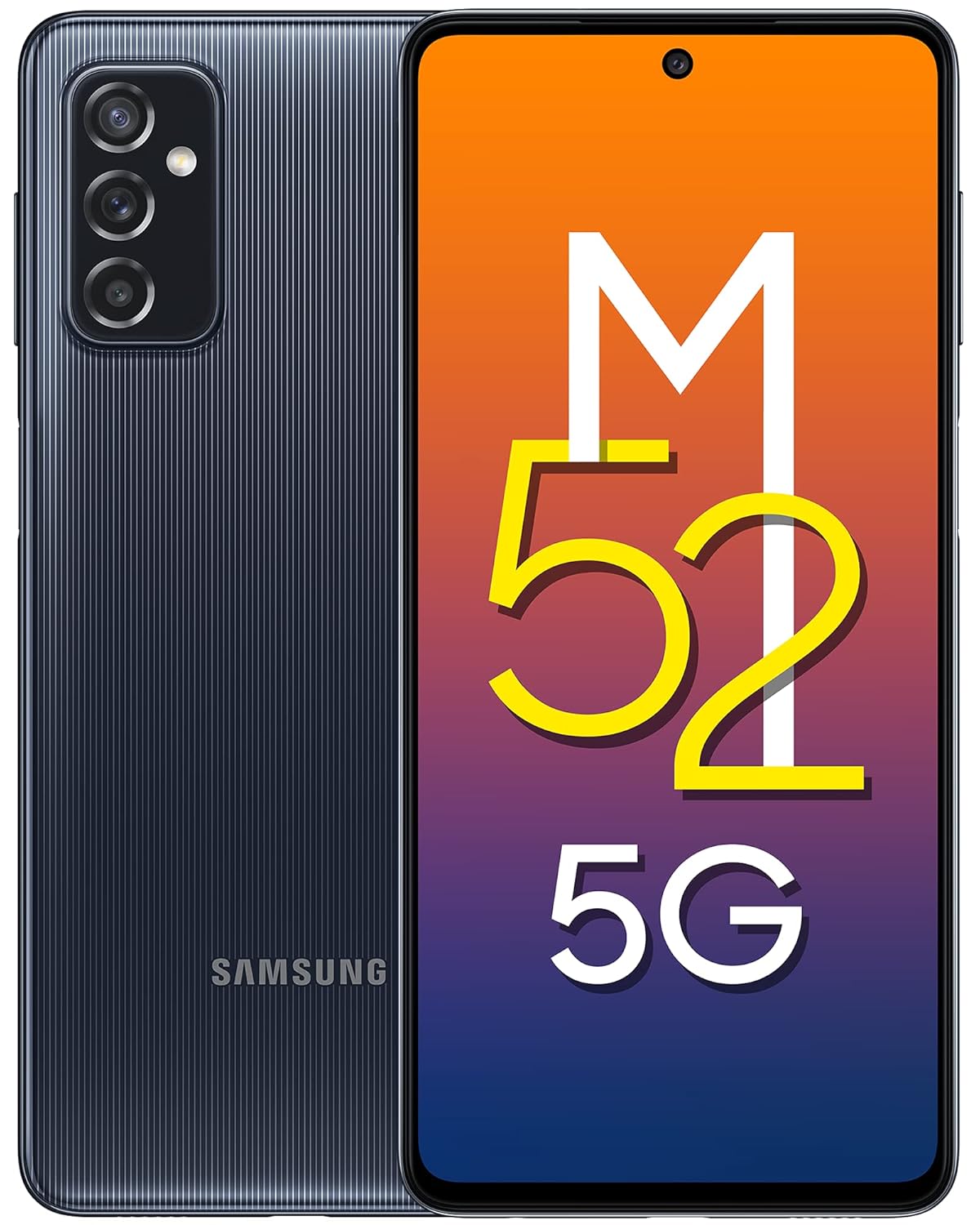 Samsung Galaxy M52 5G (Blazing Black, 8GB RAM, 128GB Storage) Latest Snapdragon 778G 5G | sAMOLED 120Hz Display