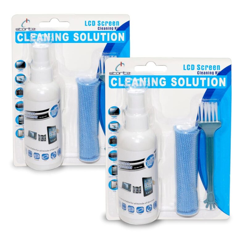 Storite 2 Pack Screen Cleaner Kit - Best for LED & LCD TV, Computer Monitor, Laptop, and Other Screens (100 ml + 100 ml)