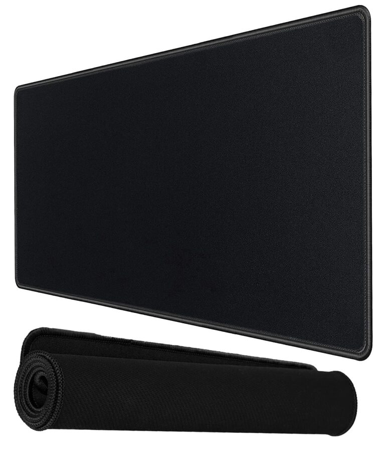 Storite Speed Type Extended Gaming Non-Slip Rubber Base Mousepad Desk Mat Keyboard Pad for Laptop/Computer Office PC & Home (900x400x3mm Mouse Pad-Black)