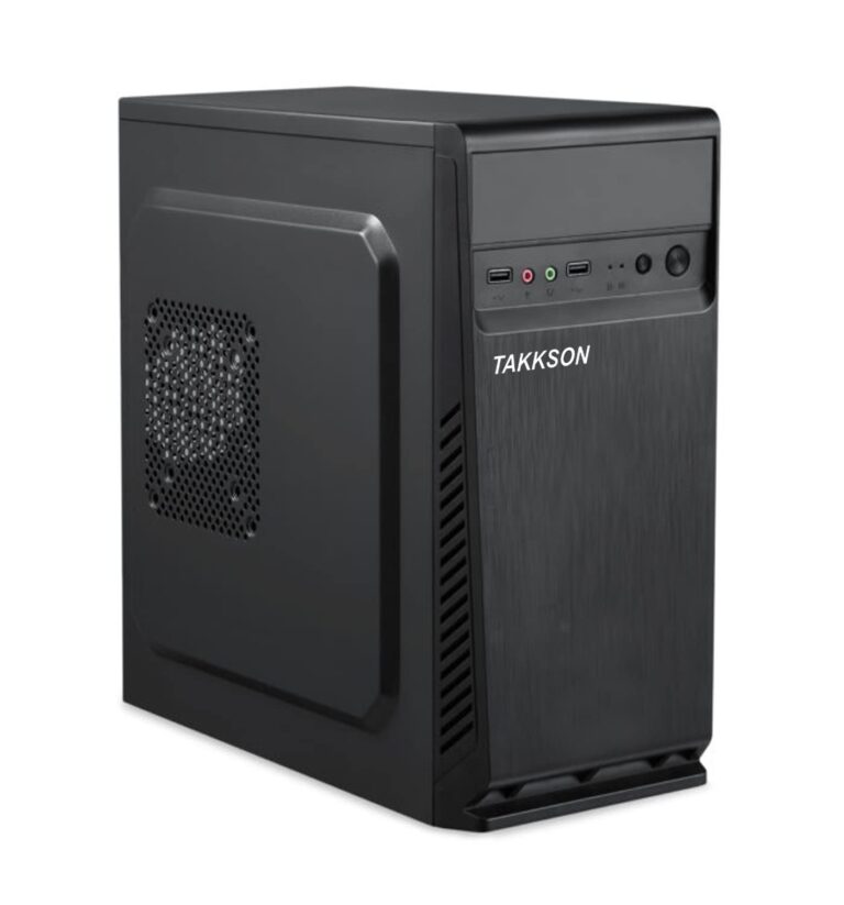 TAKKSON Computer CPU 85i5 Desktop PC (Core i5-2400/8 GB Ram/ 500 GB HDD/HD Graphics 2000/ HDMI/VGA/Ethernet/WiFi/Operating System Win-10) Basic Software Installed (Black)