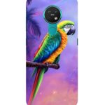 TrishArt Premium ''Parrot'' Printed Hard Mobile Back Cover & Case for Nokia 6.2 / Nokia 7.2, Designer | Protective & Premium Cover & Case