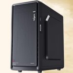Trixis Pluto P6601 - High-Performance i3 3rd Gen Desktop PC with H61 CPU, 4GB DDR3 RAM, 500GB HDD, 128GB SSD, Preloaded Essential Software, Sleek Black Design