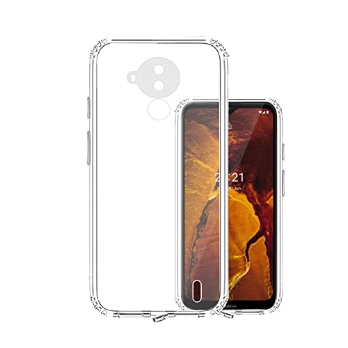 VIDO Transparent Back Case Cover for Nokia C30 (Soft & Flexible & Camera Protection Back Case)