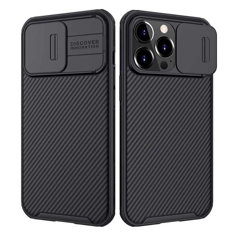 Y5 Case Cover for Apple iPhone 13 Pro (6.1" Inch) CamShield Pro Camera Slider Double Layered Protection TPU + PC Black Color