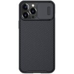 Y5 Case Cover for Apple iPhone 13 Pro Max (6.7" Inch) CamShield Pro Camera Slider Double Layered Protection TPU + PC Black Color