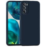 amazon basics Basic Case for Motorola Moto G62 5G (Silicone_Dark Blue)