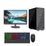 Digital Guard Complete Desktop Computer System Full Setup for Home Core I5 /8gb Ram /512gb Ssd/ 2gb Graphics/Win 10/WiFi + Bluetooth/ 22" Monitor/Ant Sports Km540 Keyboard & Mouse