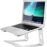 ADOFYS Laptop Stand, Detachable Computer Stand, Ergonomic Aluminum Laptop Stand for Desk, Laptop Riser Notebook Holder Compatible with MacBook Pro Air, Lenovo, HP, Dell, and 10-17" Laptops