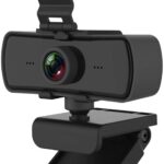 AUSHA® Webcam with Microphone, HD 2K Web Camera for Laptop Computer PC Desktop, Web Cam with External Privacy Cover for Video Calling,Conferencing, Gaming (2K WEBCAM)
