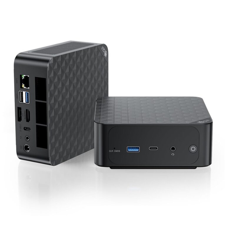 Beelink SER6 Mini PC, AMD Ryzen 9 6900HX up to 4.9GHz, 32GB DDR5 RAM 500GB PCle4.0 SSD, SER6 MAX Mini Desktop Computer Support 4K@144Hz Triple Display/WiFi6/BT5.2/USB4.0/Gaming PC