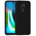 Casotec Back Cover for Motorola Moto G9 4G / Moto E7 Plus 4G | Full Camera Protection | Premium Liquid Silicon Case | Flexible Bumper Case for Motorola Moto G9 4G / Moto E7 Plus 4G (Black)