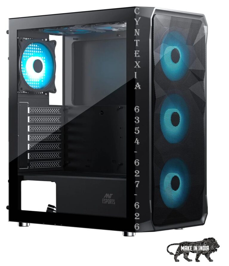 Cyntexia Computer Desktop Gaming PC (Core i7-2600 | 08GB RAM | 512GB SSD | GT 710 2GB DDR3 GPU | Ethernet | Win 10) Basic Software Installed